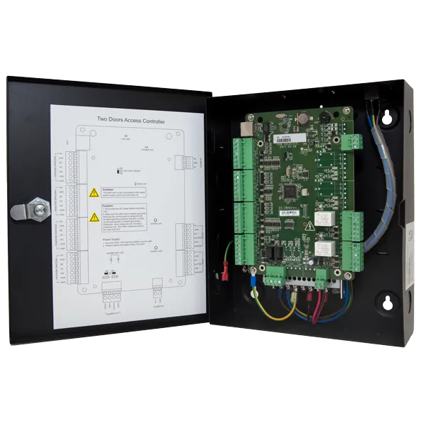 H-Series Two Door Access Control System holds 10K Cards and 50K transactions