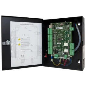 H-Series Two Door Access Control System holds 10K Cards and 50K transactions