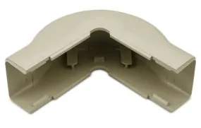 Hellermann Tyton 1 1/4" Ivory External Right Angle