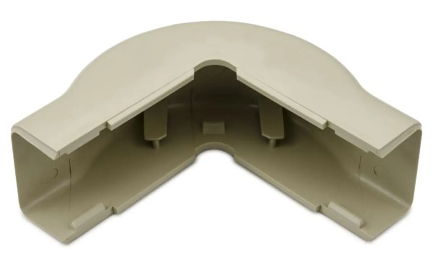 Hellermann Tyton 1 1/4" Ivory External Right Angle