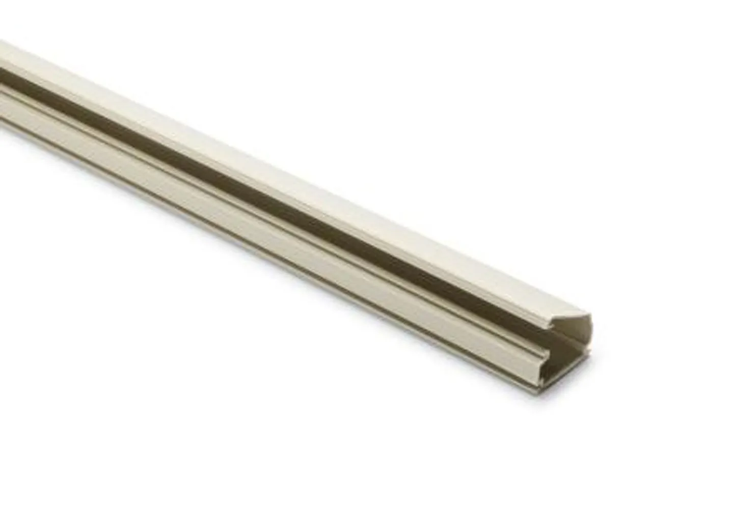 Hellermann Tyton 1 1/4" x 3/4" Ivory Raceway, 6 ft