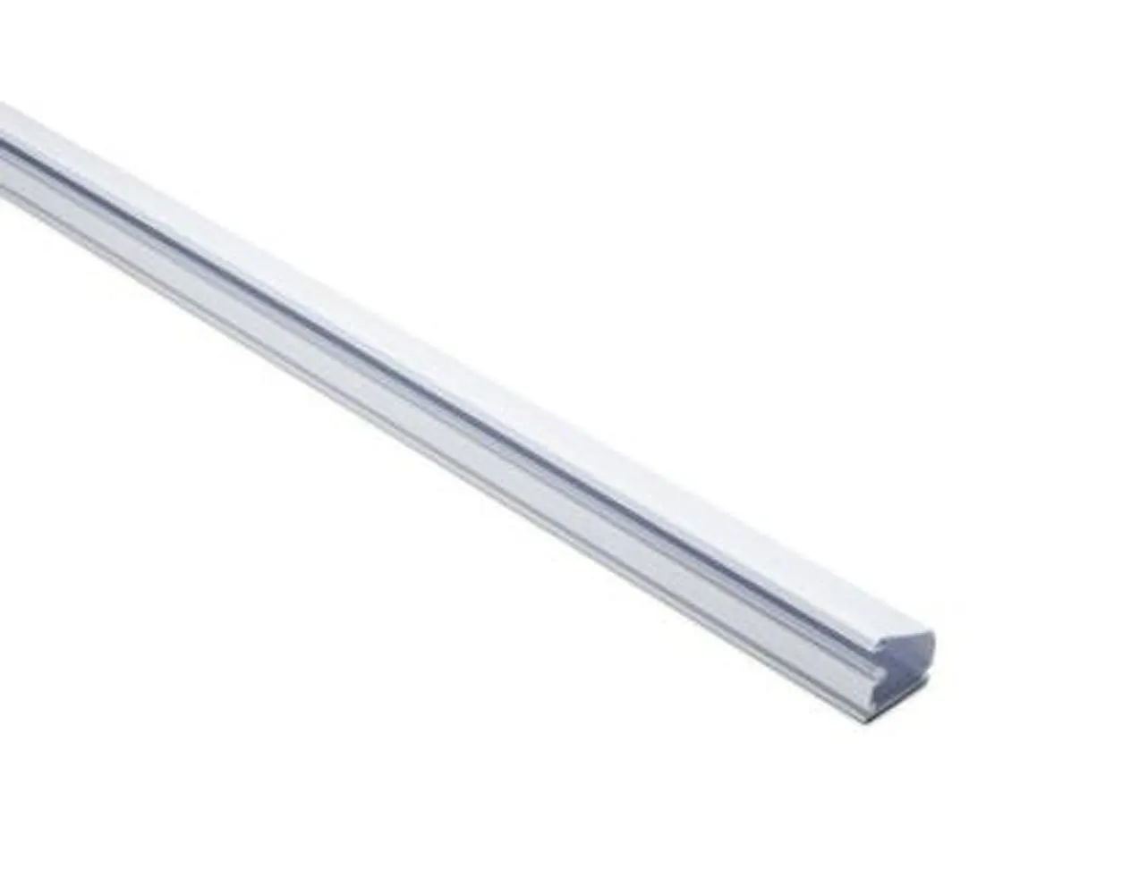 Hellermann Tyton 1 1/4" x 3/4" White Raceway, 8 ft