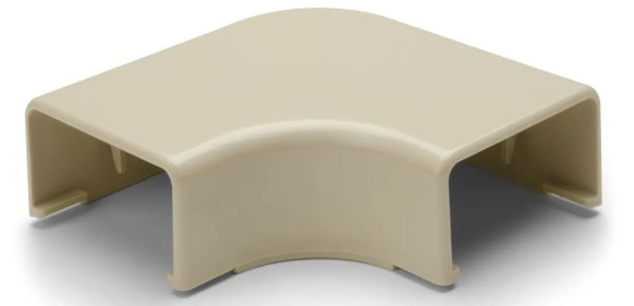 Hellermann Tyton 1 3/4" Ivory Elbow