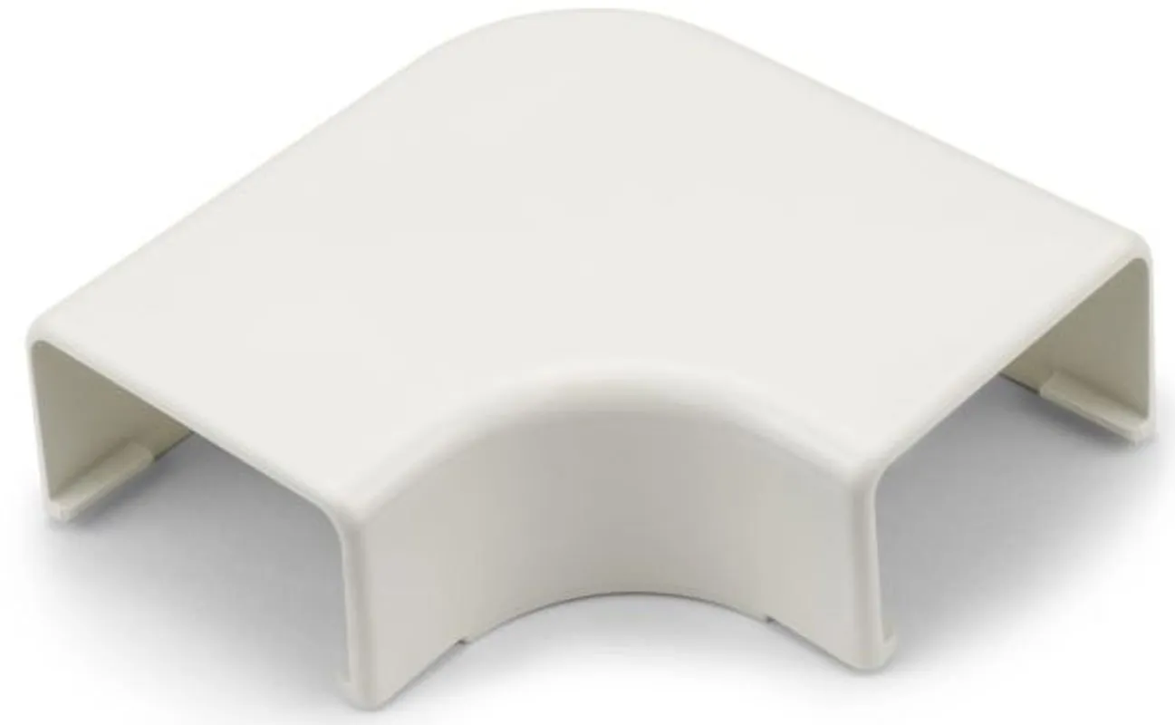 Hellermann Tyton 1 3/4" Office White Elbow