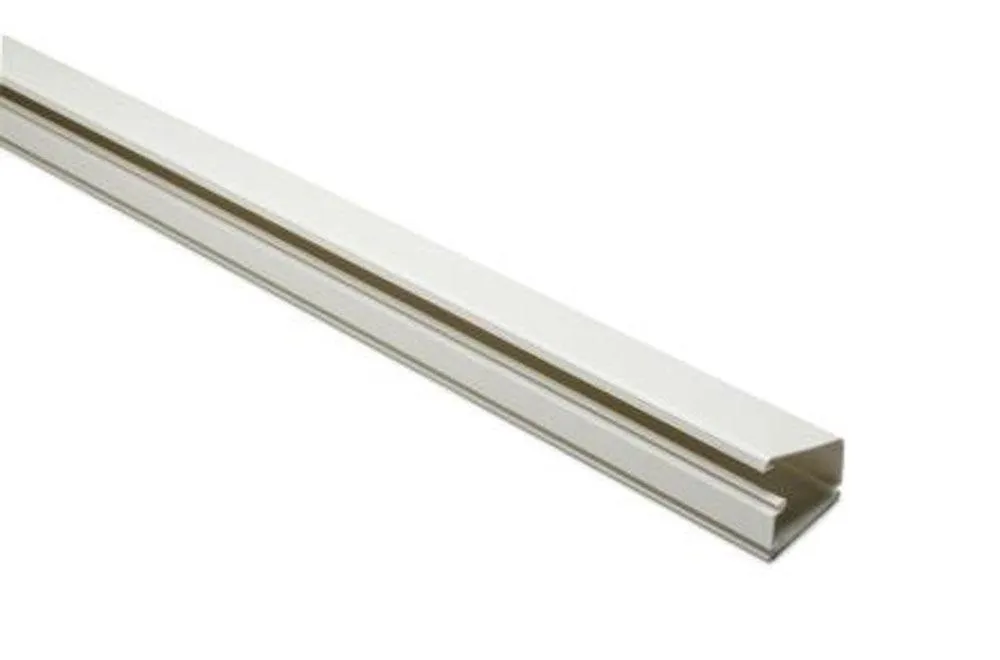 Hellermann Tyton 1 3/4" x 1" Office White Raceway, 8 ft
