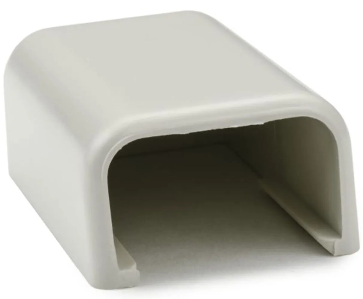 Hellermann Tyton 3/4" Office White End Cap