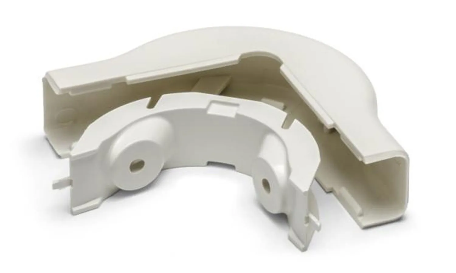 Hellermann Tyton 3/4" Office White External Right Angle