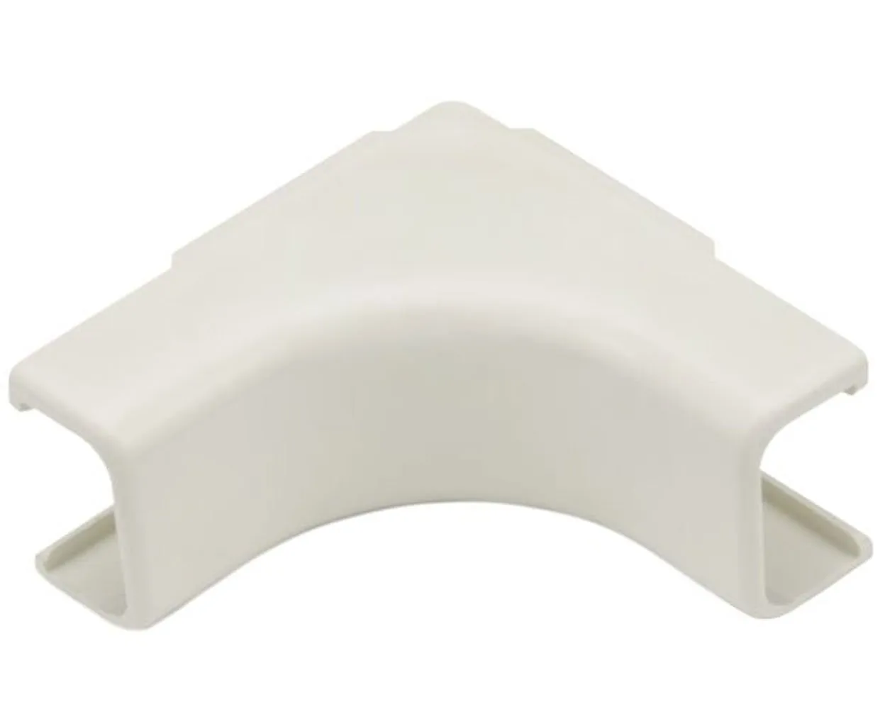 Hellermann Tyton 3/4" Office White Internal Right Angle