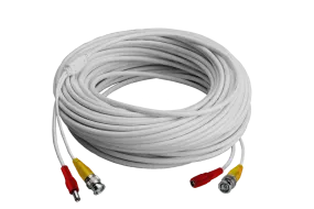 High performance BNC Video/Power Cable for Lorex Analog Security Systems