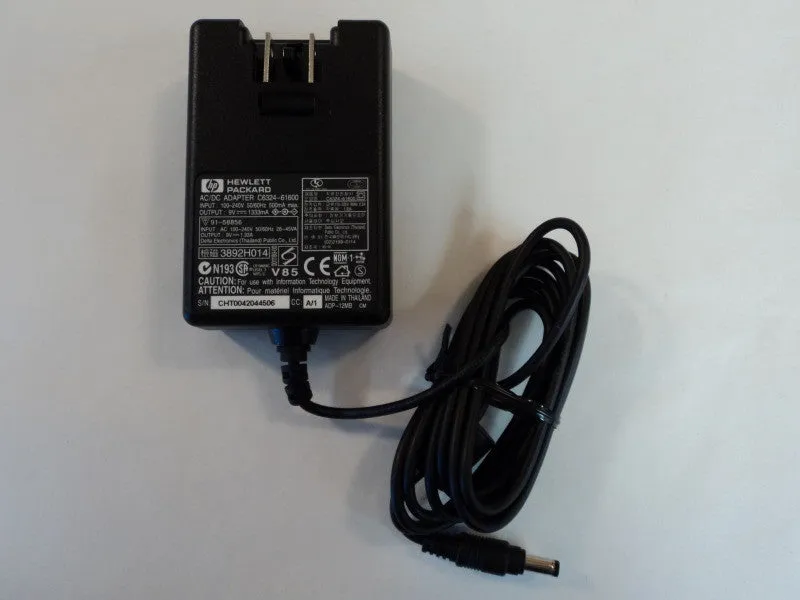 HP Li-Ion Battery Recharger AC Adapter Kit Black Genuine/OEM C8873A -- New