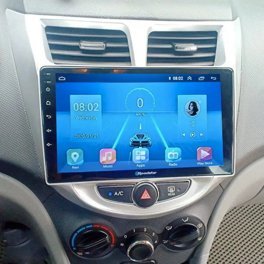 Hyundai Accent (11-16) - 9 Inch Roadstar Android Entertainment & GPS System