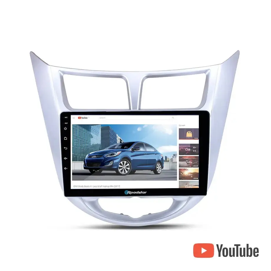Hyundai Accent (11-16) - 9 Inch Roadstar Android Entertainment & GPS System