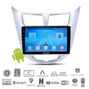 Hyundai Accent (11-16) - 9 Inch Roadstar Android Entertainment & GPS System