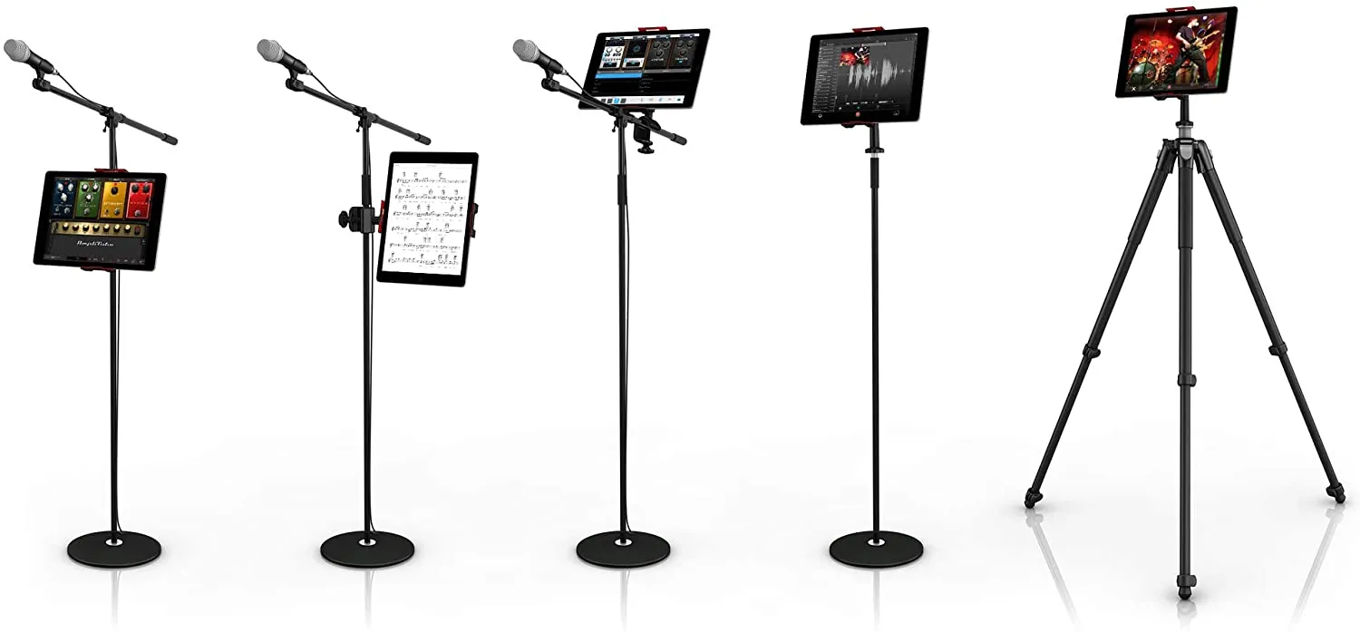 IK Multimedia iKlip 3 Video Universal Camera Stand Tripod Mount for Tablets