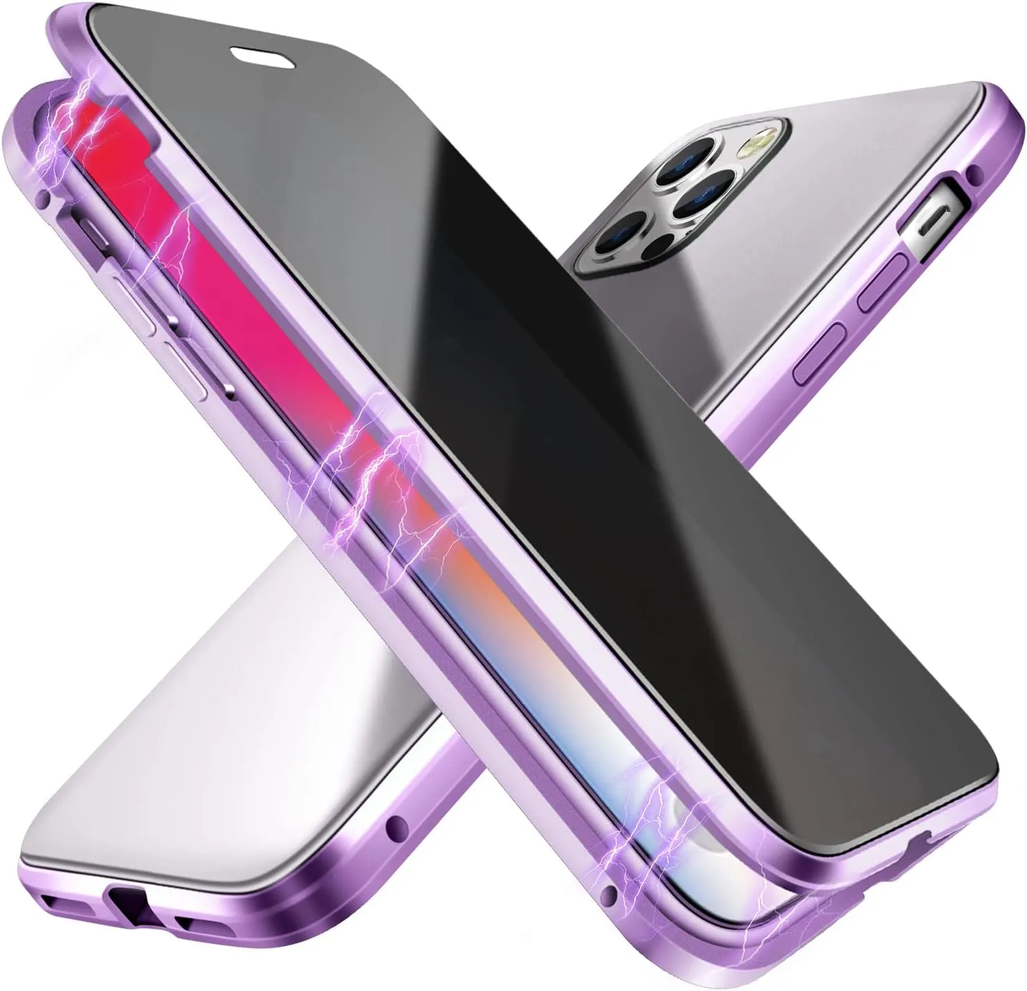 iPhone 15 Plus Anti-Peep Double Sided Case