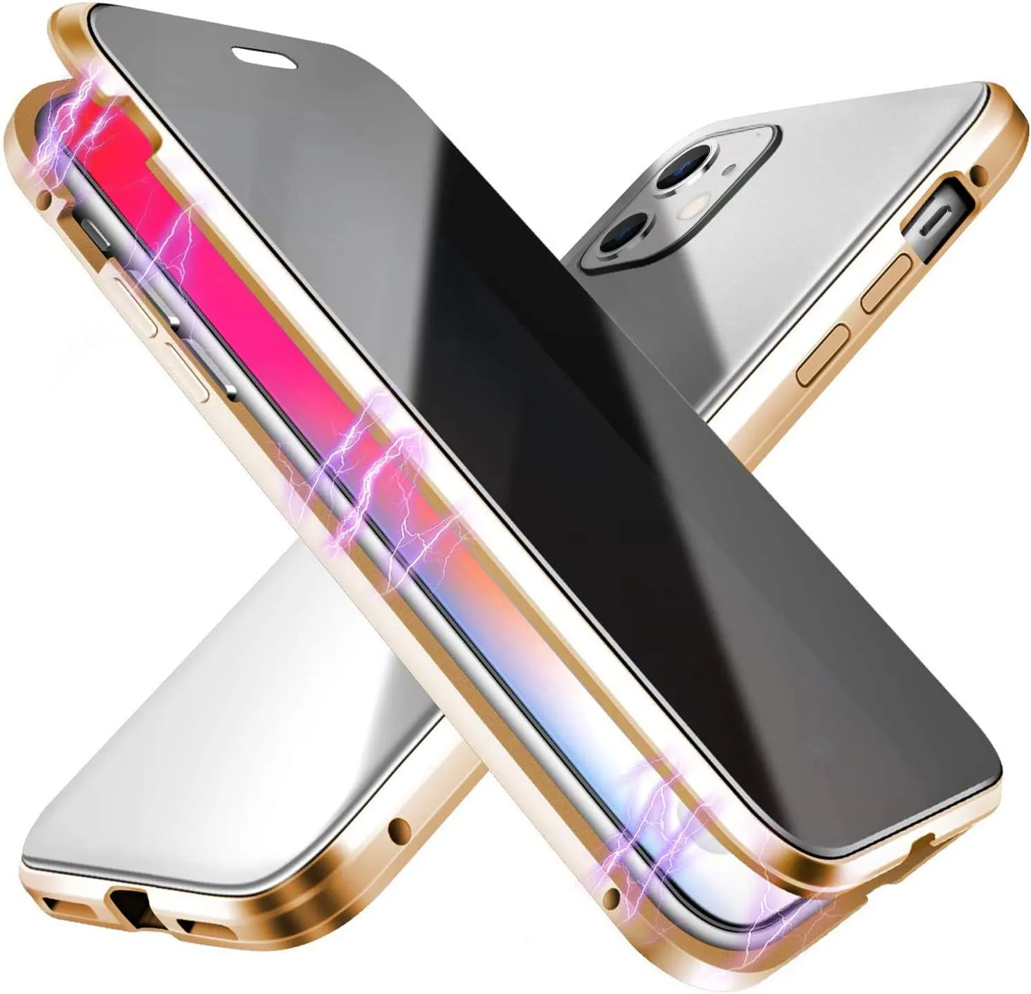 iPhone 15 Plus Anti-Peep Double Sided Case
