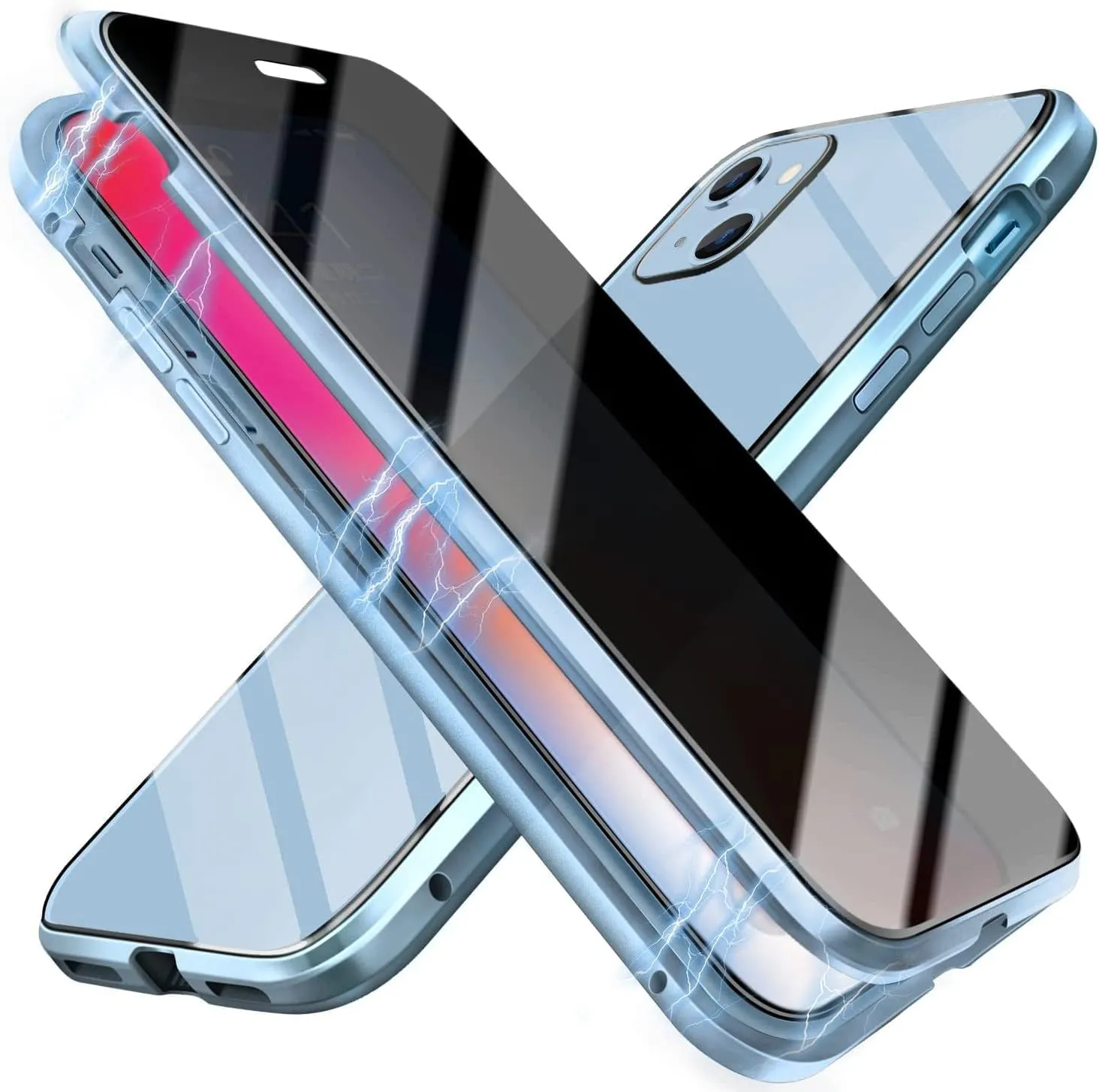iPhone 15 Plus Anti-Peep Double Sided Case