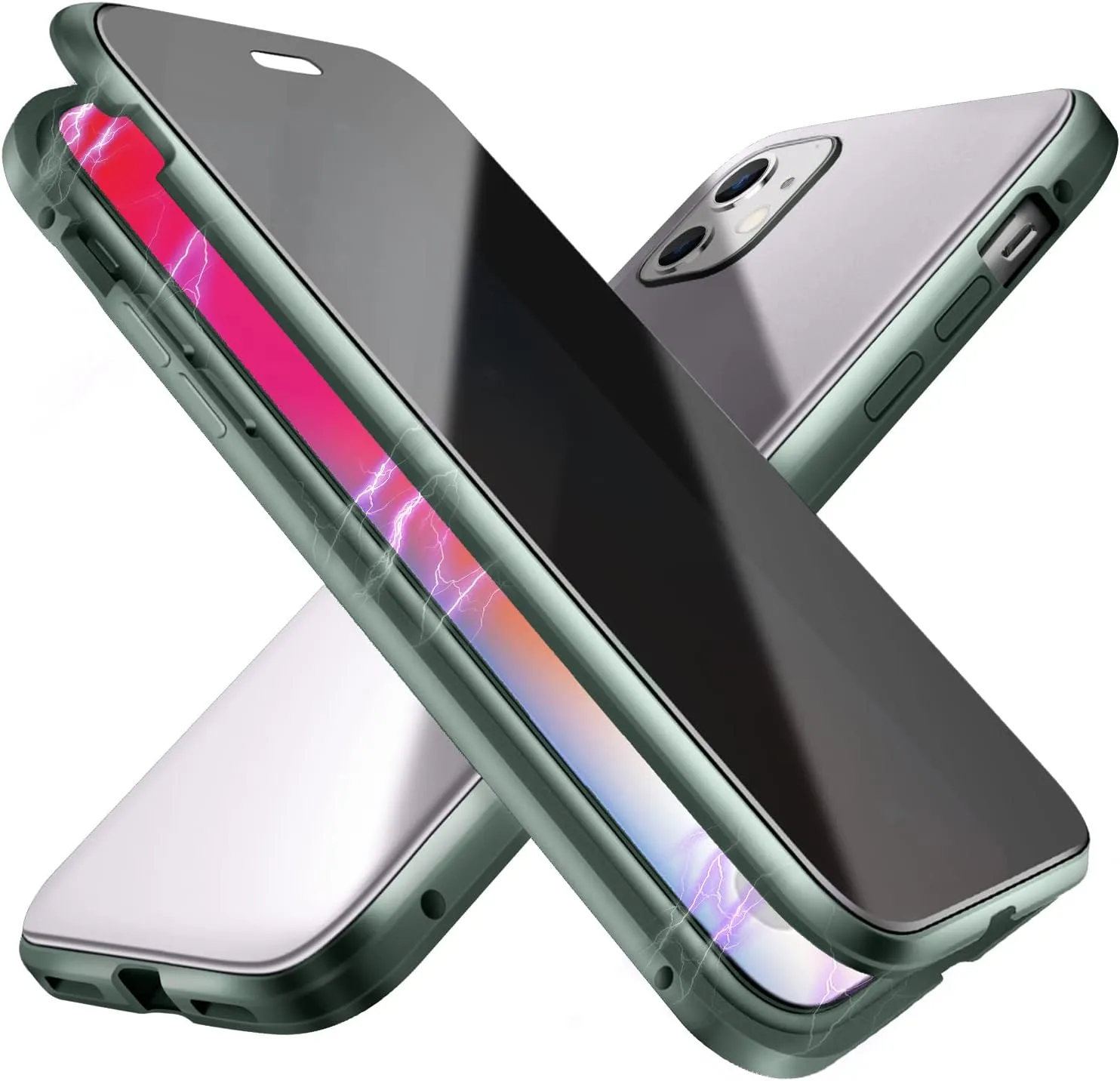 iPhone 15 Plus Anti-Peep Double Sided Case