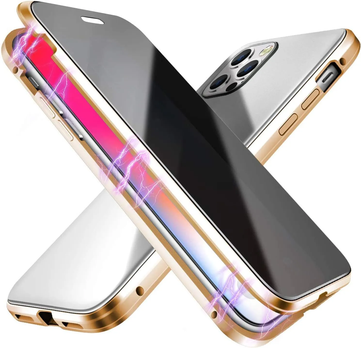 iPhone 15 Plus Anti-Peep Double Sided Case