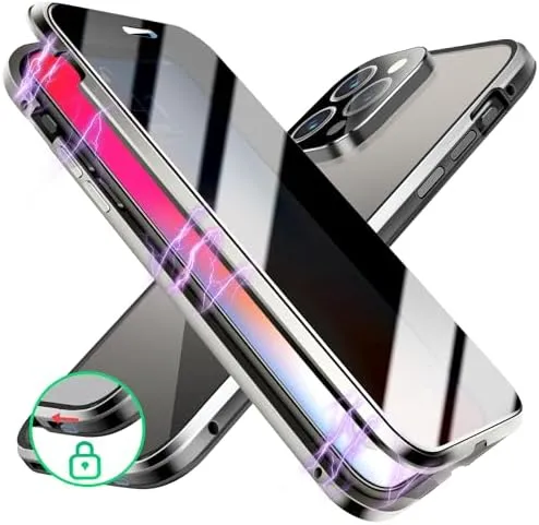 iPhone 15 Plus Anti-Peep Double Sided Case