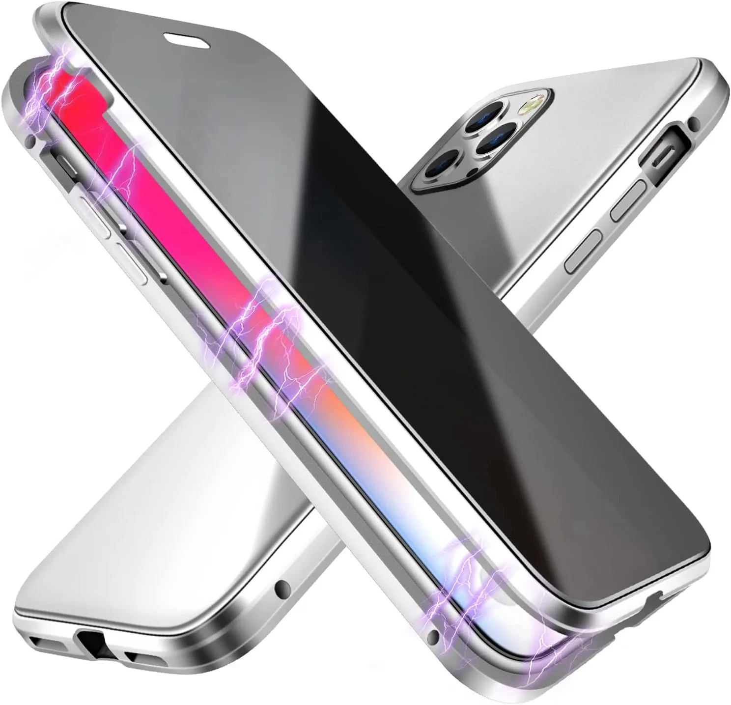 iPhone 15 Plus Anti-Peep Double Sided Case