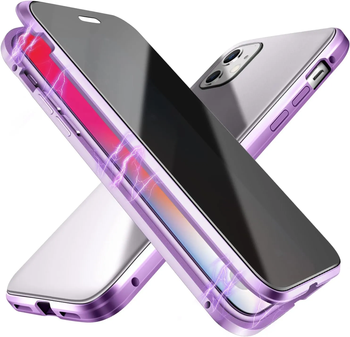 iPhone 15 Plus Anti-Peep Double Sided Case