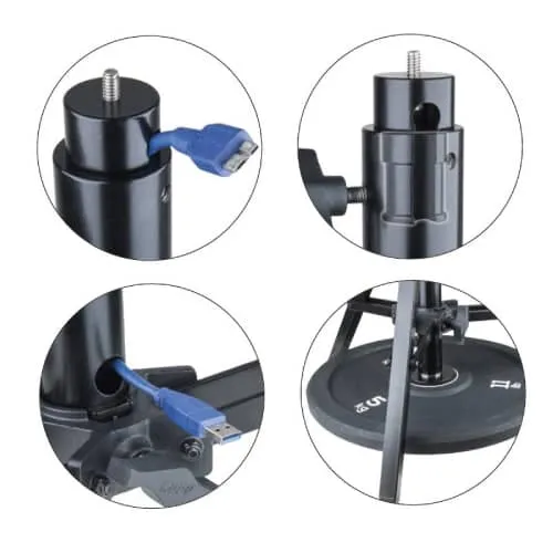 KUPO 160MB HTC Vive 360 Camera Stand Black