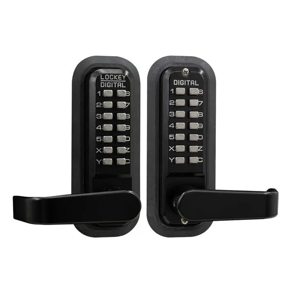 Lockey - 2835-DC - Mechanical Keypad - Keyless Lock - Lever Set - Passage - Double Combination