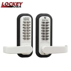 Lockey - 2835-DC - Mechanical Keypad - Keyless Lock - Lever Set - Passage - Double Combination