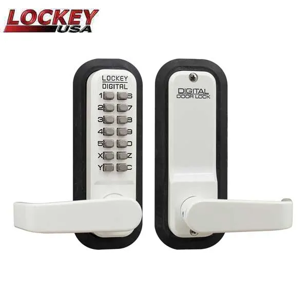 Lockey - 2835 - Mechanical Keypad - Keyless Lock - Lever Set - Passage