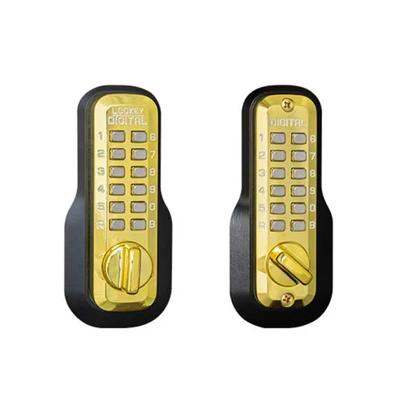 Lockey - M210 - DC - EZ - Mechanical Keyless Double Combination Deadbolt Lock