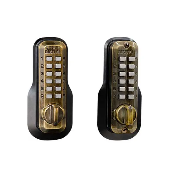 Lockey - M210 - DC - EZ - Mechanical Keyless Double Combination Deadbolt Lock