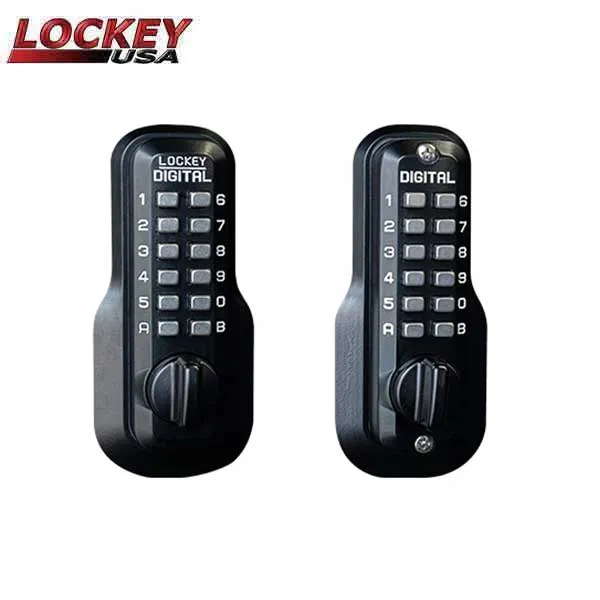 Lockey - M210 - DC - EZ - Mechanical Keyless Double Combination Deadbolt Lock