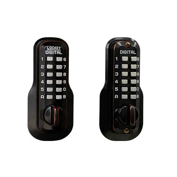Lockey - M210 - DC - EZ - Mechanical Keyless Double Combination Deadbolt Lock