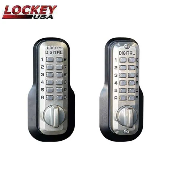 Lockey - M210 - DC - EZ - Mechanical Keyless Double Combination Deadbolt Lock