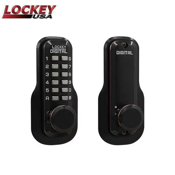Lockey - M230 - Mechanical Keyless Deadlocking Spring Latch