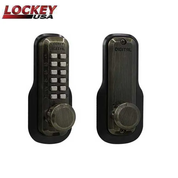 Lockey - M230 - Mechanical Keyless Deadlocking Spring Latch