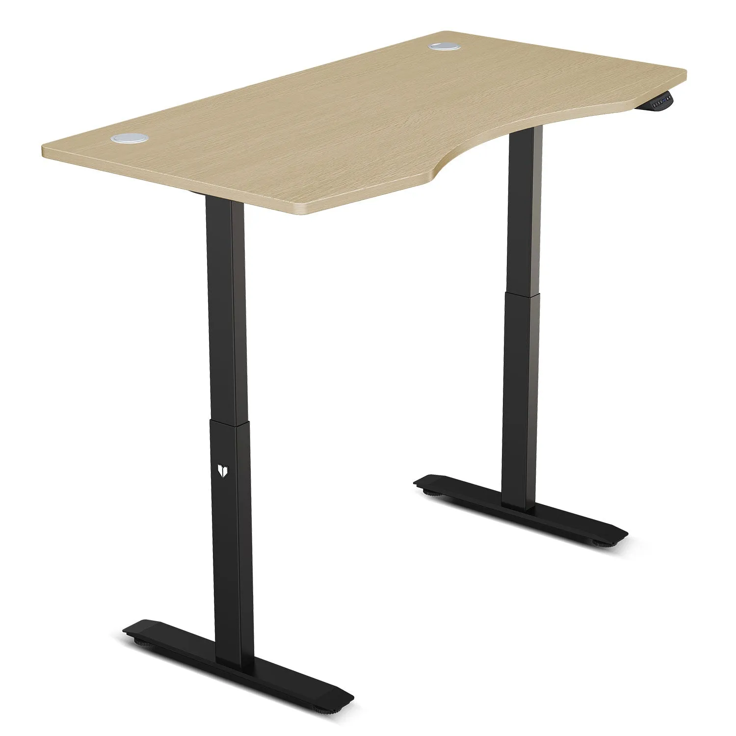 LSG Nimbus Walking Pad Treadmill   Oak ErgoDesk Automatic Standing Desk 1500mm