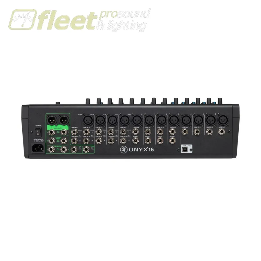 Mackie  ONYX16 16-Channel Analog Mixer with USB