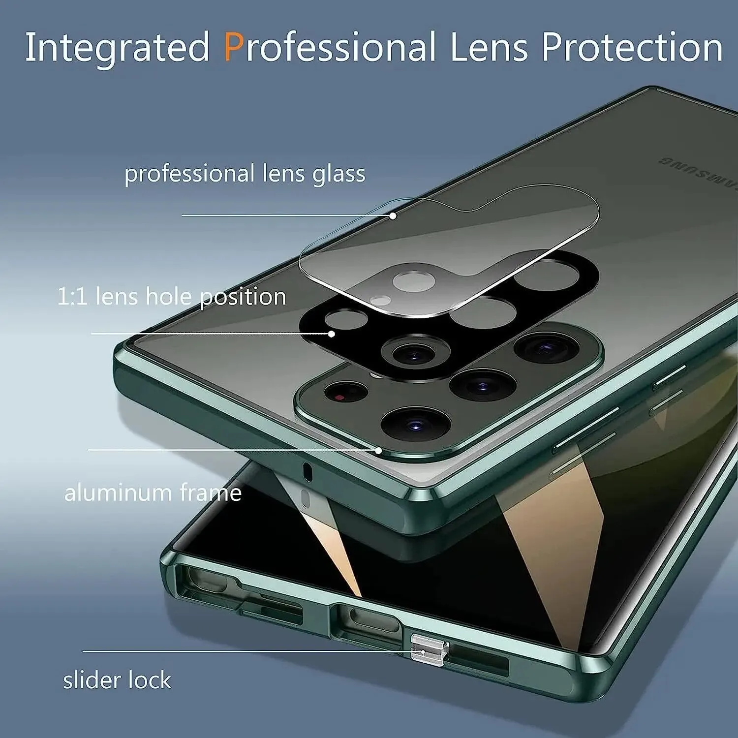 Magnetic Lock Privacy Pro Case - Samsung