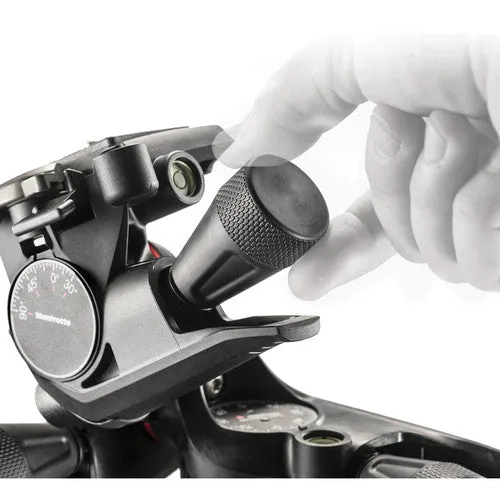 Manfrotto XPRO 3-Way, Geared Pan-and-Tilt Head with 200PL-14 Quick Release Plate