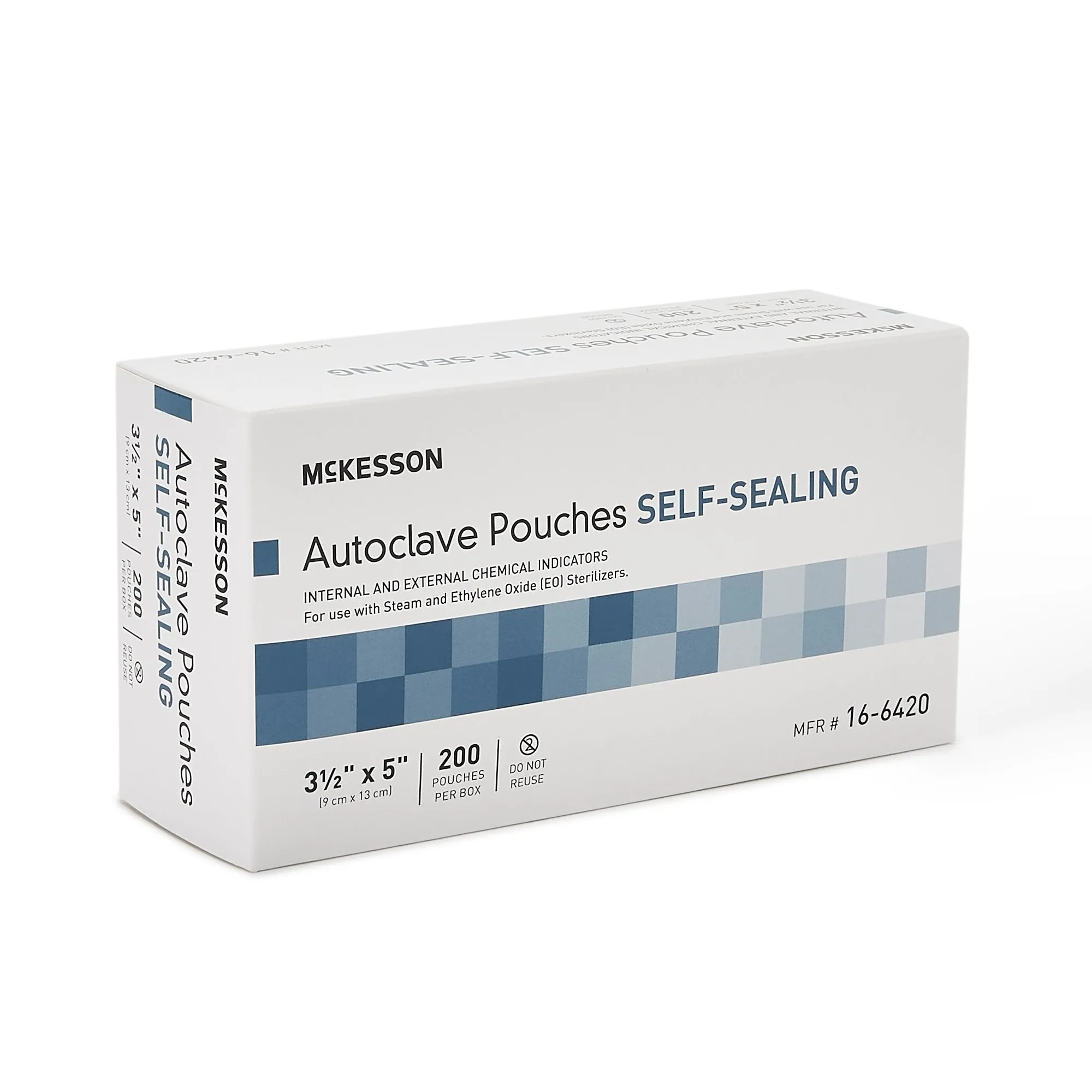 McKesson Sterilization Pouch, 3½ x 5 Inch