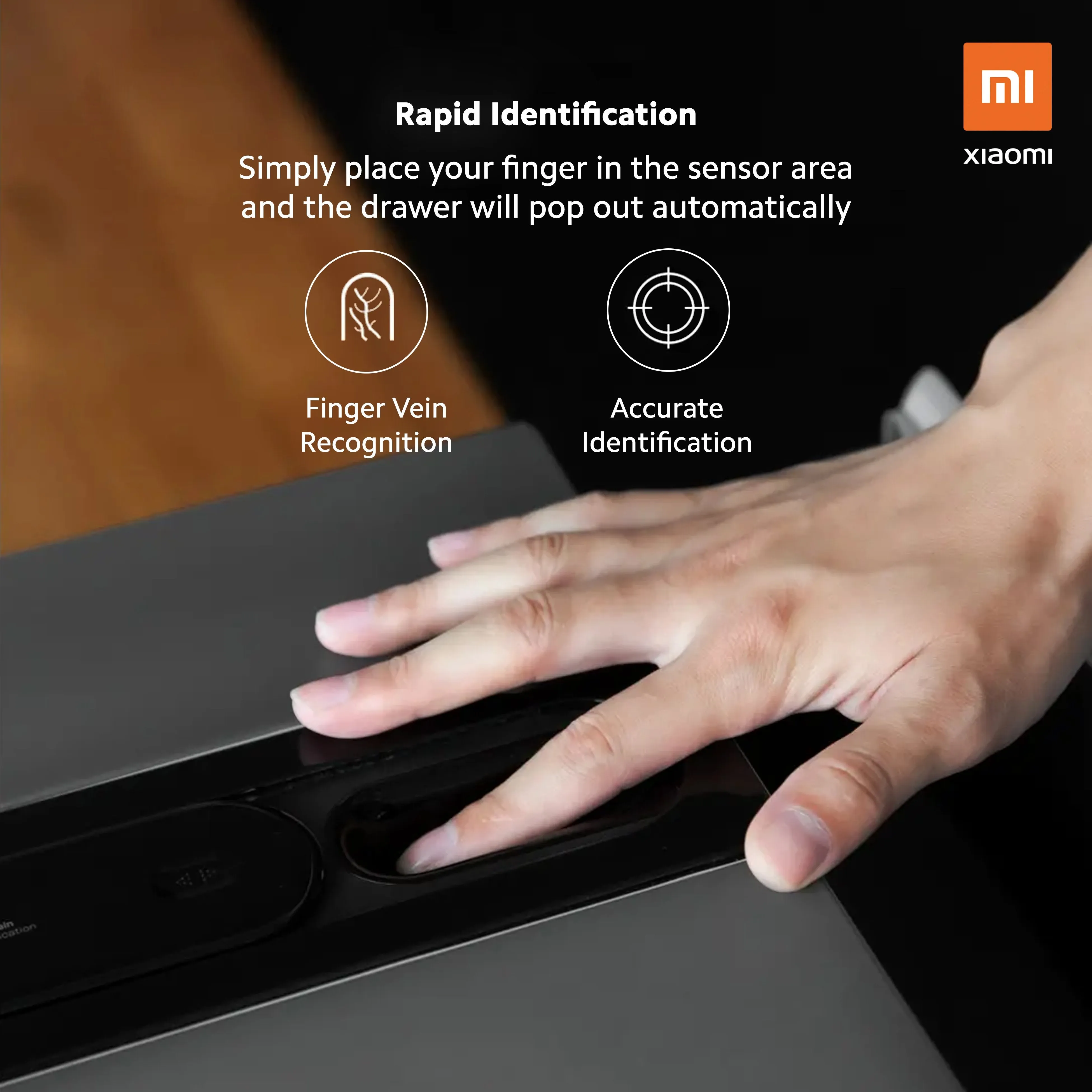 Mi Qin Smart Biometric Safety Box