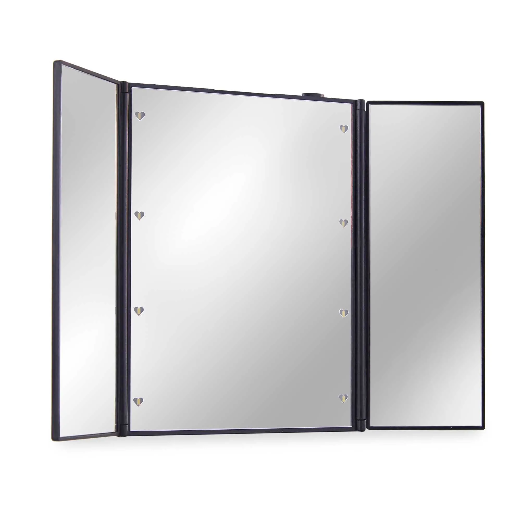 Mirror Travel Folding with LEDs