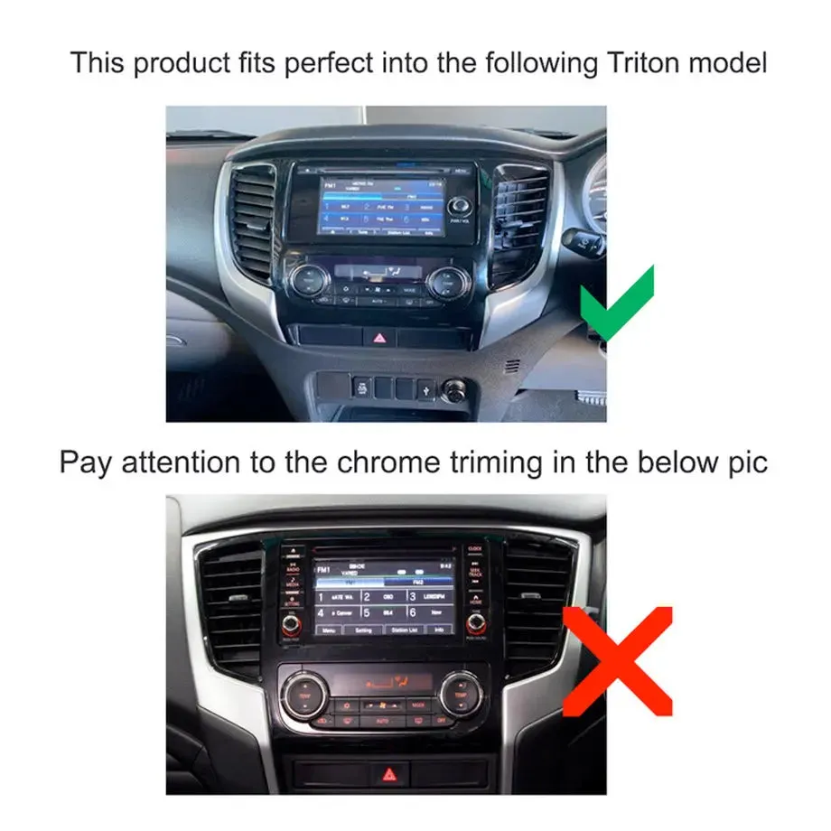 Mitsubishi Triton (15-21) - 9 Inch Roadstar Android Entertainment & GPS System
