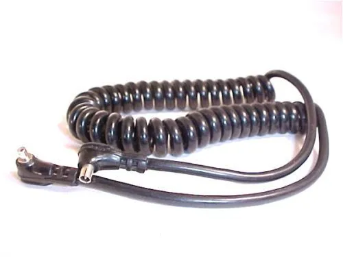 Paramount 5' Coiled Sync Cord, PC Male to PC Female
