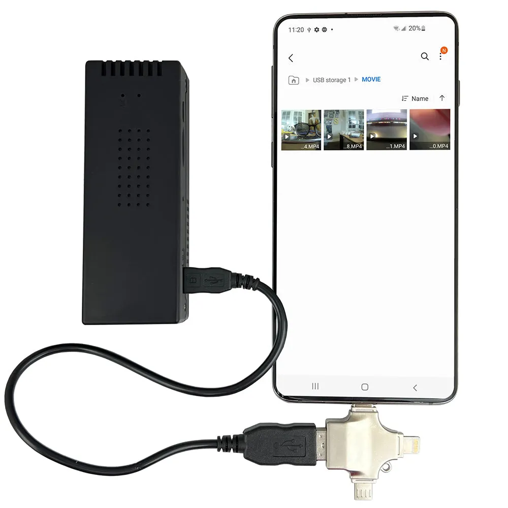 PBN - TEC Cam Vox 72-i Portable DVR 128GB -  25 Days Standby