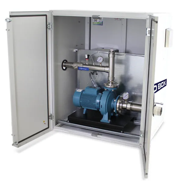 PDBOX - Pump station for Irrigation With Enclosure