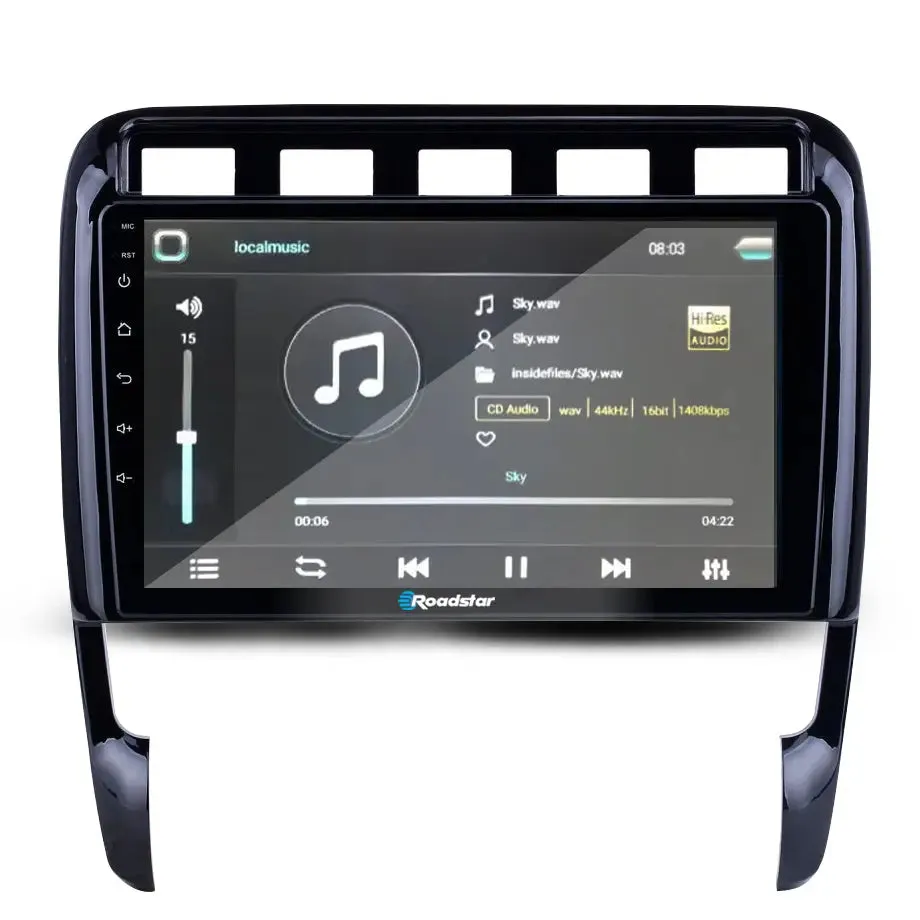 Porsche Cayenne (03-13) - 9 Inch Roadstar Android Entertainment & GPS System