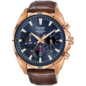 Pulsar Solar Chronograph Sports Men's Watch -  PZ5062X